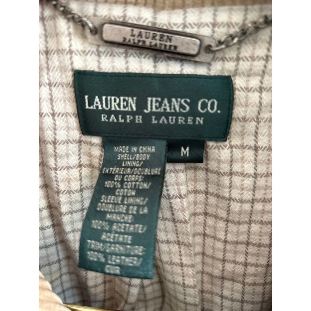 Lauren Ralph Lauren Vintage Corduroy Chore Field Jacket Blazer Cotton - Picture 2 of 4